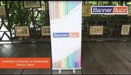 How to Install Banner in Retractable Banner Stand