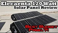Elecaenta 120 Watt Folding Solar Panel - Excellent BUDGET Option - Full Testing and Review Video
