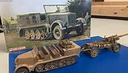 Building The Dragon 1/35 sdkfz 7 8 ton Halftrack in north Africa part 2