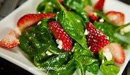 Spinach Strawberry Salad (Easy & Healthy)