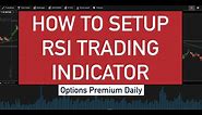 thinkorswim how to setup RSI indicator