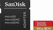 SanDisk 64GB Extreme microSDXC Memory Card