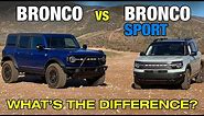 Ford Bronco vs. Bronco Sport | 10 Differences Between 2021 Bronco & Bronco Sport | Price, MPG & More