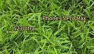 Samsung S23Ultra vs iPhone 15 Pro Max Screen Quality Display Who is Better?#shorts | Subzoon