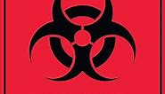 Biohazard Stickers Signs (Pack of 10) | Decals for Labs, Hospitals, and Industrial Use by Sutter Signs