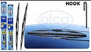 How to fit alca SPECIAL Windscreen Wiper Blades on U Hook Wiper Arm