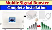 Mobile Signal Booster for 2g-3g-4g-jio-airtel-vodaphone-idea | Supports Volte-LTE