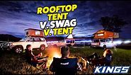 Swag v Tent v Rooftop Tent - GUIDE TO CAMPING Episode #2