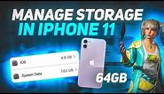 iPhone 11 Storage Almost Full? Here's What to Do | iPhone 11 Storage problem While Recording Bgmi