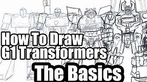 How to draw Transformers - The Basics