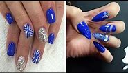 50+ Royal Blue Nail Art Designs and Ideas