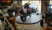 DIY Motorcycle Turntable