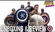 Avengers Endgame Captain America 1/6 Scale Shields Unboxing & Review