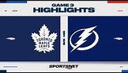 NHL Game 3 Highlights | Maple Leafs vs. Lightning - April 22, 2023