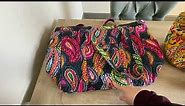 Vera Bradley: Comparing Signature Get Carried Away and Vera Tote to Get Going (Factory Outlet)