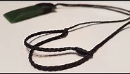 How to Tie an Adjustable Sliding Knot for a Cord Necklace