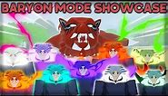 ALL TAILED BEASTS BARYON MODE SHOWCASE! *WHICH ONE IS THE BEST?!* | Shindo Life!