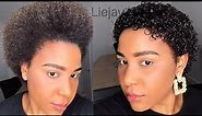 HOW TO GET CURLY HAIR IN UNDER 10 MINUTES, DRY TO WET USING @ECO GEL! NO COMB|Easy curls|LIEJAY