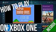 How to Play NES ROM Games on your Xbox One | NESBOX