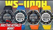 Casio WS-1100H | Colourful Tide Graph Watches