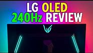 LG UltraGear OLED 240Hz Monitor Review - BETTER THAN MOST(27GR95QE-B)