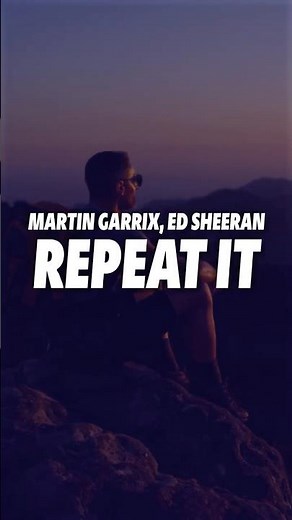 So rewind, repeat it 🎵 Martin Garrix & Ed Sheeran #martingarrix #edsheeran