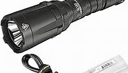 Nitecore SRT7i Tactical Flashlight, 3000 Lumen Long Throw USB-C Rechargeable with Stepless Brightness Adjustment and a Lumentac Organizer