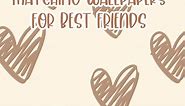 Matching wallpapers for best friends - save and screenshot #fyp #wallpapers
