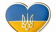 0.99US $ 61% OFF|Origin Of Ukraine|ukraine Heart Flag Lapel Pin - Iron Brooch Badge With Butterfly Clutch
