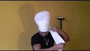 How to put on a Jah Roots Hats Ready Wrap!!!
