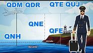 Altimetry Explained - QNH QNE QFE QFF QDM QDR ALL EXPLAINED