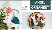 CROCHET: QUICK Crochet Ornament, Easy Angel Ornament by Winding Road Crochet