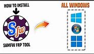 How To download and install SamFw FRP TOOL IN 2023 || SamFW FRP Tools.