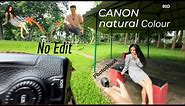Unleashing the Power of Canon Color Science - A Natural Photoshoot Experience so called color king.