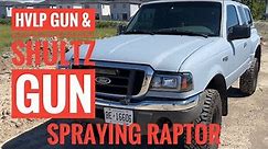 Complete Step by Step Guide how to paint your vehicle with Raptor Liner - Grey - NO TINT USED.