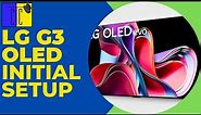 LG G3 MLA OLED Unboxing | Initial Setup | Tips & Tricks