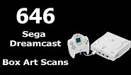 646 Sega Dreamcast Box Art Scans