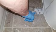 How to Fill a Cracked Tile with Epoxy Filler, AMAZING TRANSFORMATION!