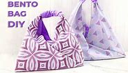 DIY Bento Bag | Origami Bag Pattern and Tutorial