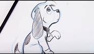 How to Draw a Puppy (Step By Step)