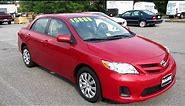 *SOLD* 2012 Toyota Corolla LE Walkaround, Start up, Tour and Overview