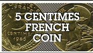 5 Centimes Coin of France