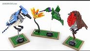 LEGO Ideas Birds review! set 21301