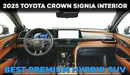 2025 Toyota Crown Signia Interior Review