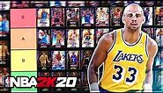 RANKING THE BEST PLAYERS IN NBA 2K20 MyTEAM!! (TIER LIST June)