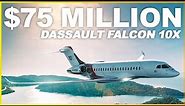 Inside This AMAZING $75 Million Dassault Falcon 10X!