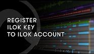 Register iLok Key to iLok Account