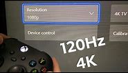 Xbox Series X / S Enable 120 fps & 4K!