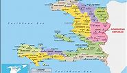 Haiti Map | HD Map of the Haiti