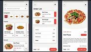 Food Delivery App UI Design In Flutter - Food Order App Design Flutter